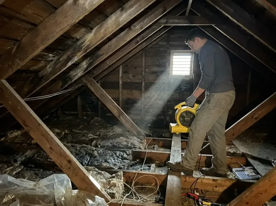 attic-water-damage-drying-proc-007 — frequently asked questions, Emergency Water Extraction & 24/7 Flood Response in Blue Ea…